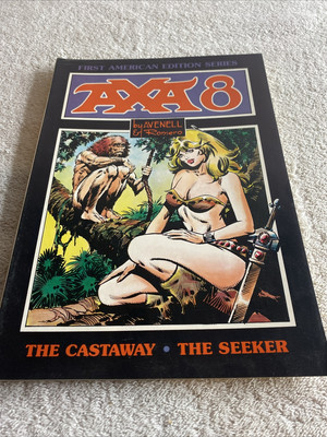 AXA 8 First American Edition Series The Castaway The Seeker 1986 Romero Avenell