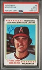 1978 Topps Nolan Ryan Signed RB Baseball Card #6 PSA 7 DNA 9 Auto Certified HOF