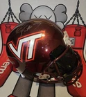 Michael Vick Full Size Rep Helmet autographed Virginia Tech!! SGC CERT!!