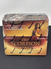 Scorpion King Inkworks 2002 36 Pack Trading Card Box Sealed  WWE THE ROCK AUTO?!