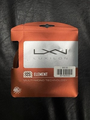 3-40  SETS OF LUXILON ELEMENT 125/16L Tennis String