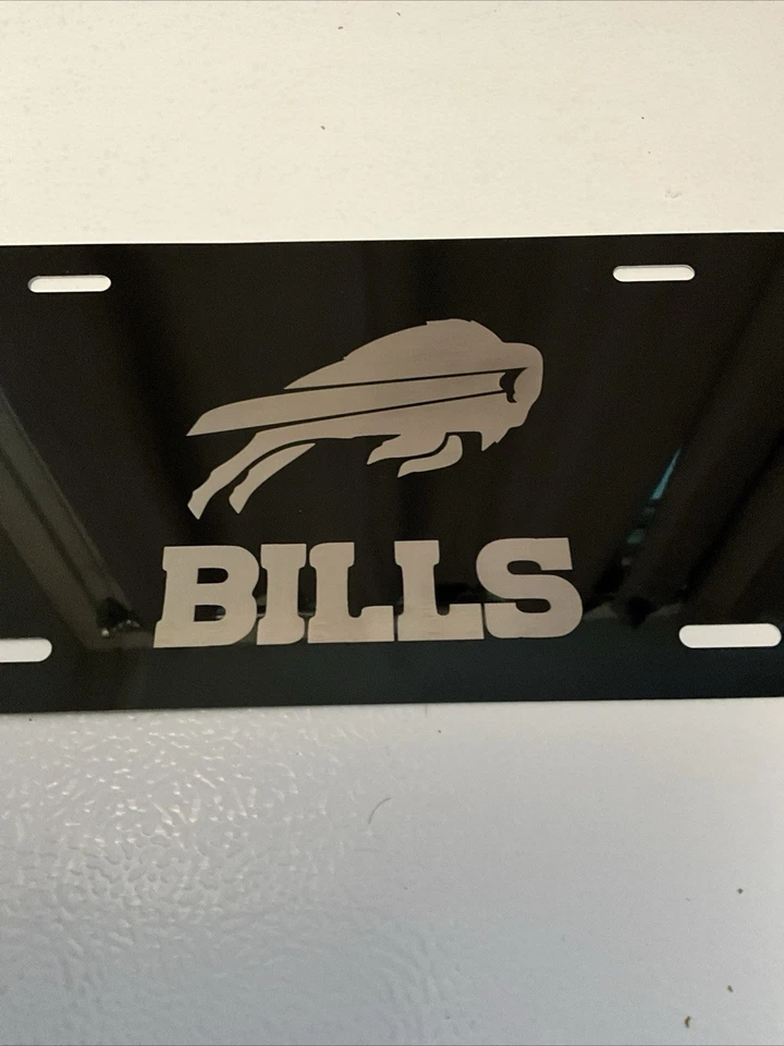 Ventilador de tocador Buffalo Bills para matrícula regalo grabado con láser Foto 2 de 3