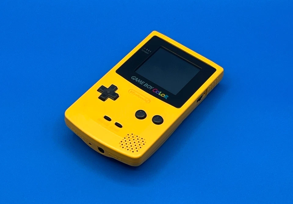 Lot 2 game Boy color Console ( Yellow BOX ) The Legend of Zelda Awakening DX JP - Image 2 of 4