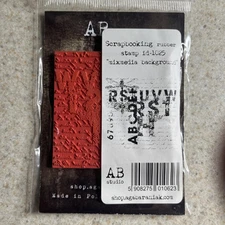 AB Studio Rubber Stamp ID-1025 Mixed Media Background