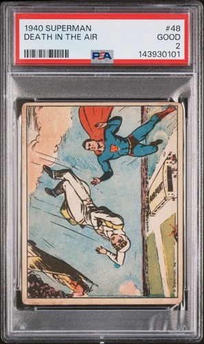 1940 Gum Inc Superman #48 Death In The Air