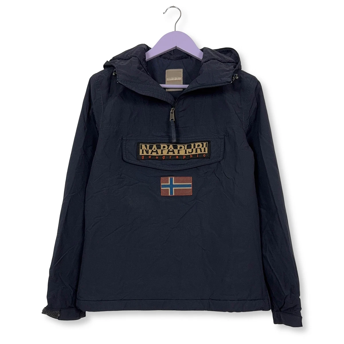 Gilet Sans Manches Napapijri Geographic Rouge - Taille M - Douillet Pour L'automne