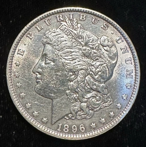 Morgan Dollar - 1896 - Sharp AU+/UNC - A little baggy