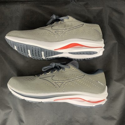 Mizuno Mens Wave Rider 25 411319 9LTU Gray Running Shoes Sneakers Size 9
