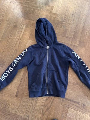 Zadig & Voltaire Boys Can Do Anything , Sweatshirtjacke Blau Gr 140 / 10 Jahre
