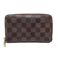 Auth LOUIS VUITTON Zippy Compact Wallet N60028 Ebene Damier - MI3190