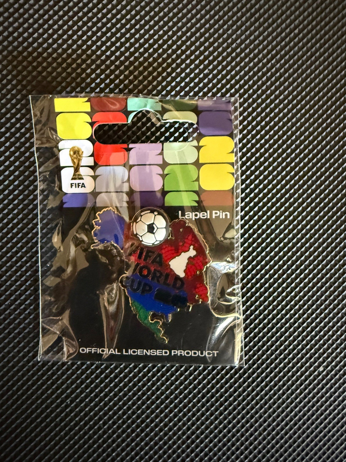 FIFA 2026 World Cup Souvenir Lapel Pin. FAST SHIPPING