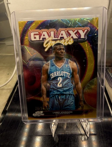 2025 Topps Cosmic Chrome Larry Johnson Base (RAW)