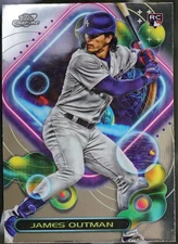 2023 Topps Cosmic Chrome Baseball James Outman #146 NM
