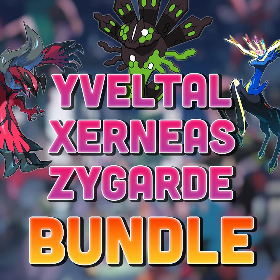 Pokemon Legends Z-A | ZA | Z A 💥Xerneas Yveltal Zygarde 💥 MAX IV BATTLE READY!
