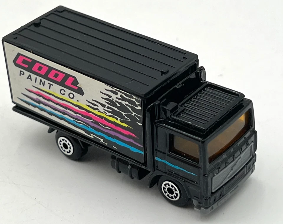1993 Matchbox MB23 Volvo Container Truck "Cool Paint Co." Diecast Model New - Image 2 of 4