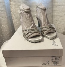 Betsy Johnson Crystal Studded Wedding Shoes