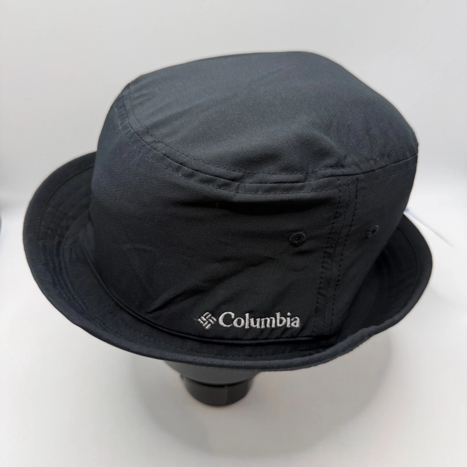 NWT Columbia Pine Mountain Bucket Hat Black Unisex S/M Outdoor Sun/Fishing