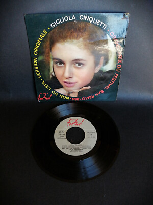 Gigliola Cinquetti   Non Ho L'Eta (Version Originale) EP