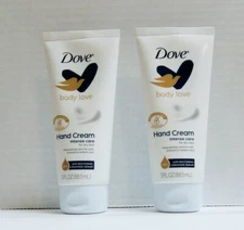 Dove Body Love Hand Cream Ceramide SERUM Intense Care for dry skin 3oz (2 TUBES)