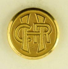1916 Hawaii Consolidated Railroad Hilo Uniform Button Original 3 G3
