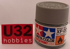 TAMIYA 81720 XF-20 Matte Medium Gray Acrylic Paint For Modeling 10Ml