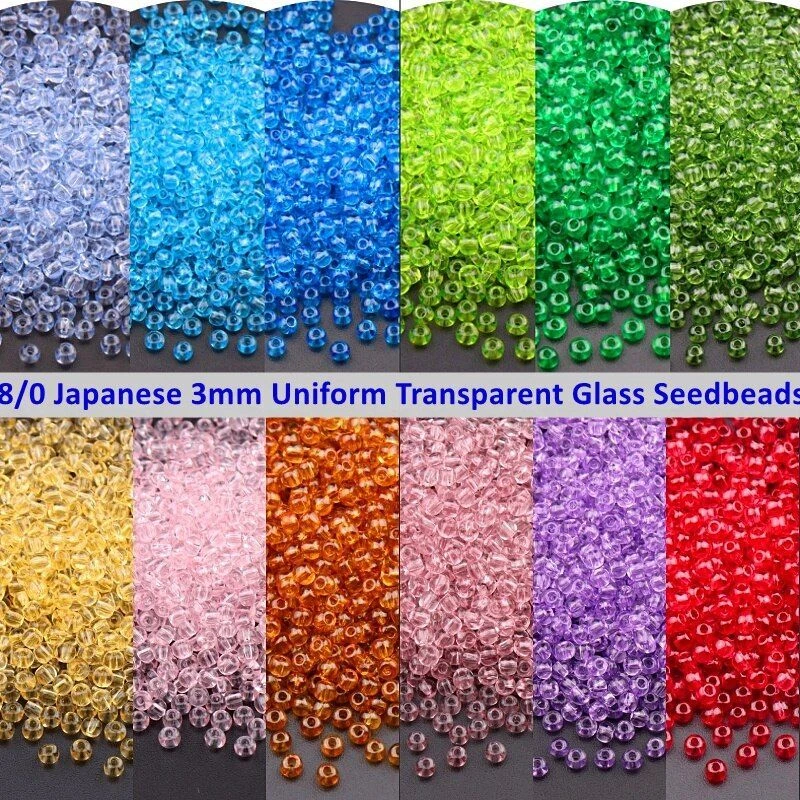 Czech Seed Bead 8/0 (3mm) Beads Opaque Dark Red (10 Gram) Beads