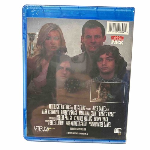Crazy 2 Crazy (Blu-ray) Horrorpack #55 Ltd Edition. New Sealed Movie - Foto 2 di 2