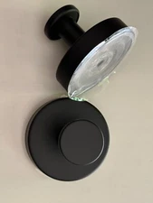 Suction Hooks (Black) - Set of 2 - LveSunny Suction - Shower Tub Enclosure Hooks