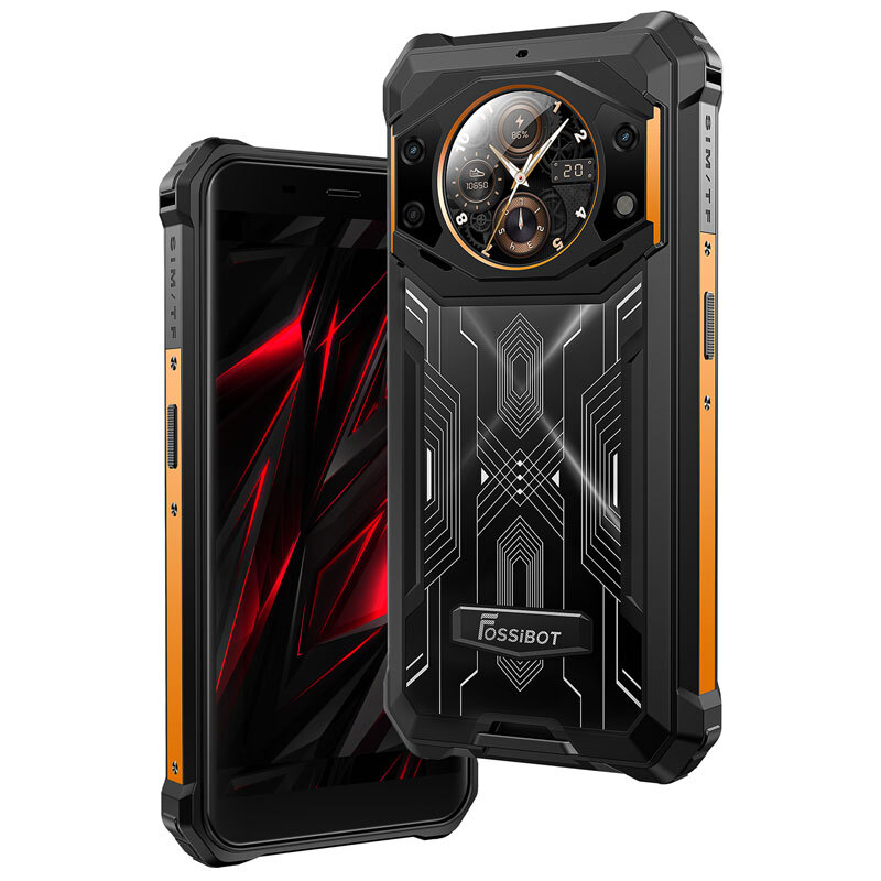 10600mAh FOSSiBOT F101 PRO 4G Rugged Phone Android 13