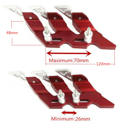 Front Fork Fender Side Slider For SUZUKI GSXR 600 750 04-2019 GSX