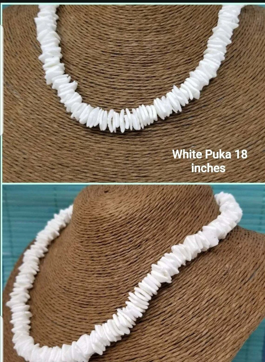 da Hawaiian Store Heishi Puka Shell Necklace (choose)