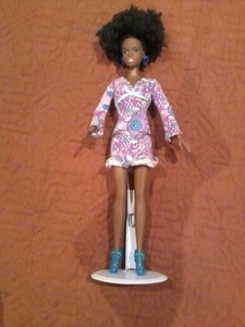 barbie negra afro