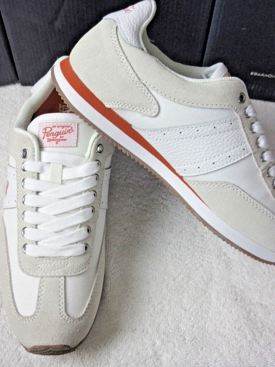 Original Penguin Men\'s Breaker Jogger Lace Up Suede Nylon Sneakers White NIB Original Penguin | Shoes | Original Penguin Mens Breaker  main image 3