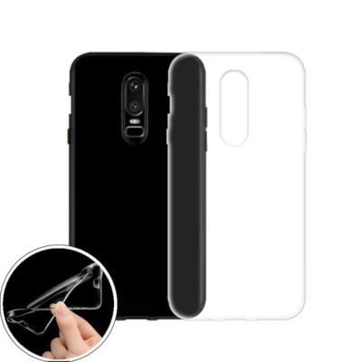 Hülle für OnePlus 6 Handy Case Silikon Cover Schutzhülle Bumper transparent