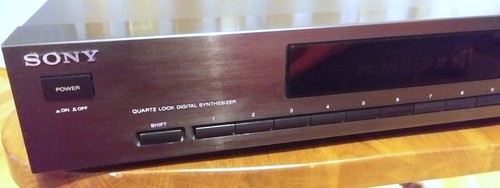 SONY ST-JX521 QUARTZ LOCK DIGITAL SYNTHESIZER AM/FM STEREO RADIO TUNER 60HZ 8W - Picture 3 of 10