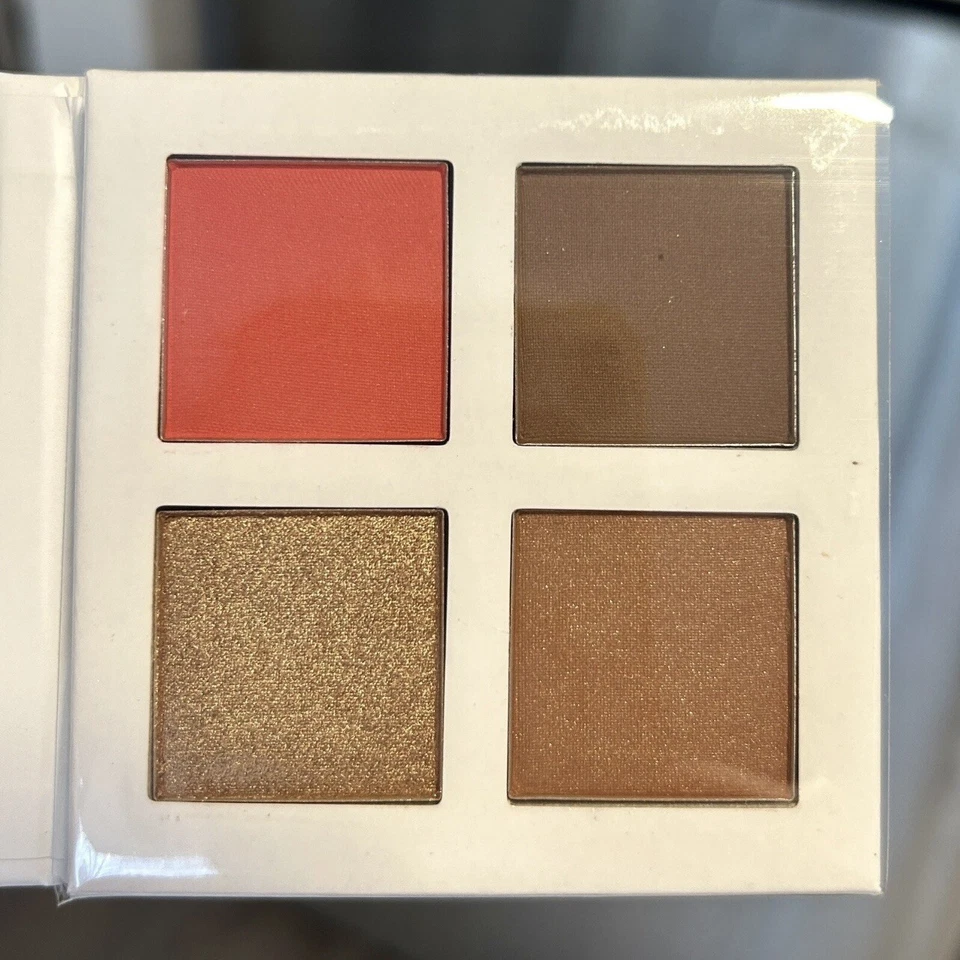 bh Cosmetics Blush Bronzer Face Quad Hot In Havana Travel Glow Contour NEW - Image 2 of 4