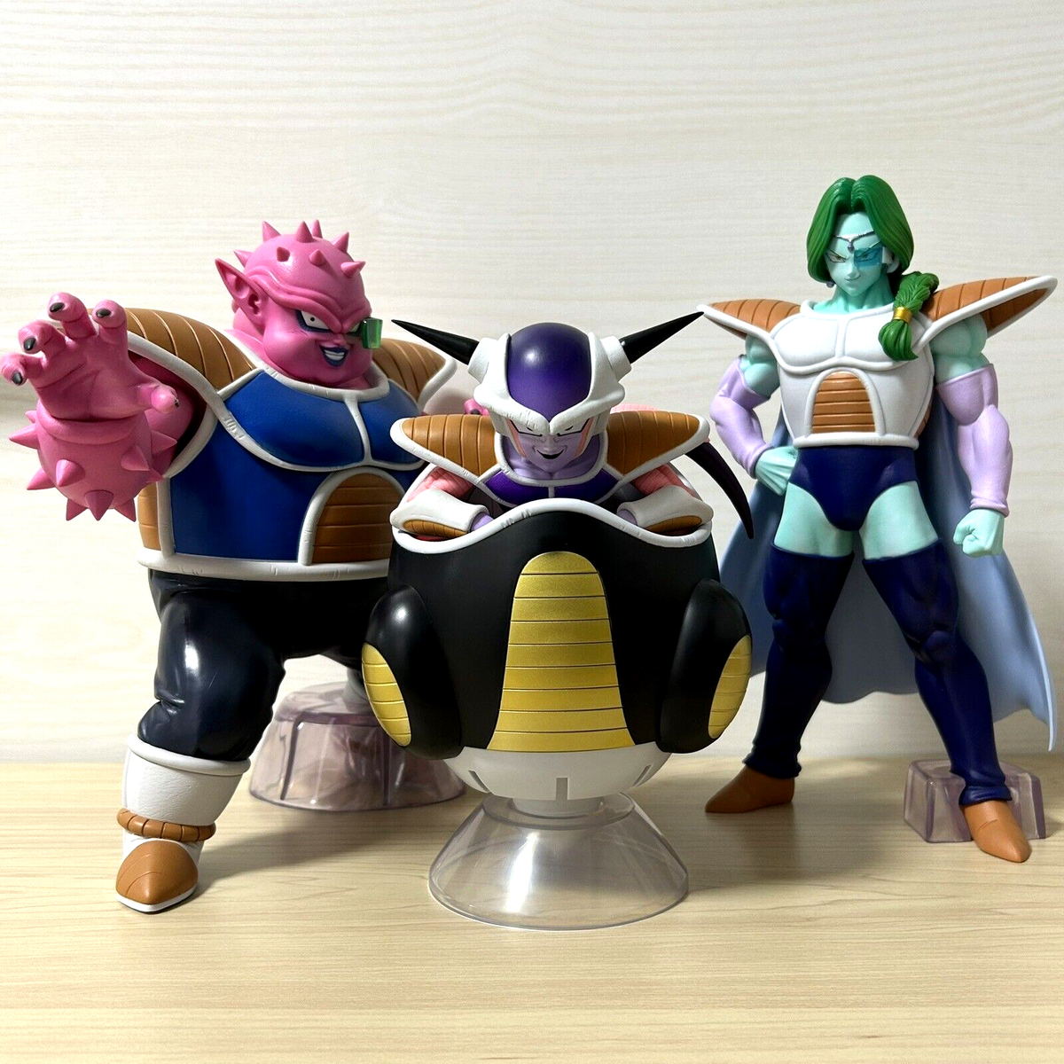 Dragon Ball Frieza Zarbon Dodoria Figure set Ichiban Kuji Prize