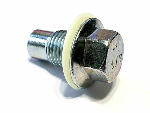 60-80 GM GMC Engine Oil Pan Change Drain Plug Bolt With Gasket 1/2"-20 Threads C - Picture 5 of 5