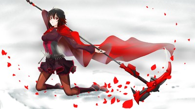 Anime rwby ruby rose anime Playmat Gaming Mat Desk