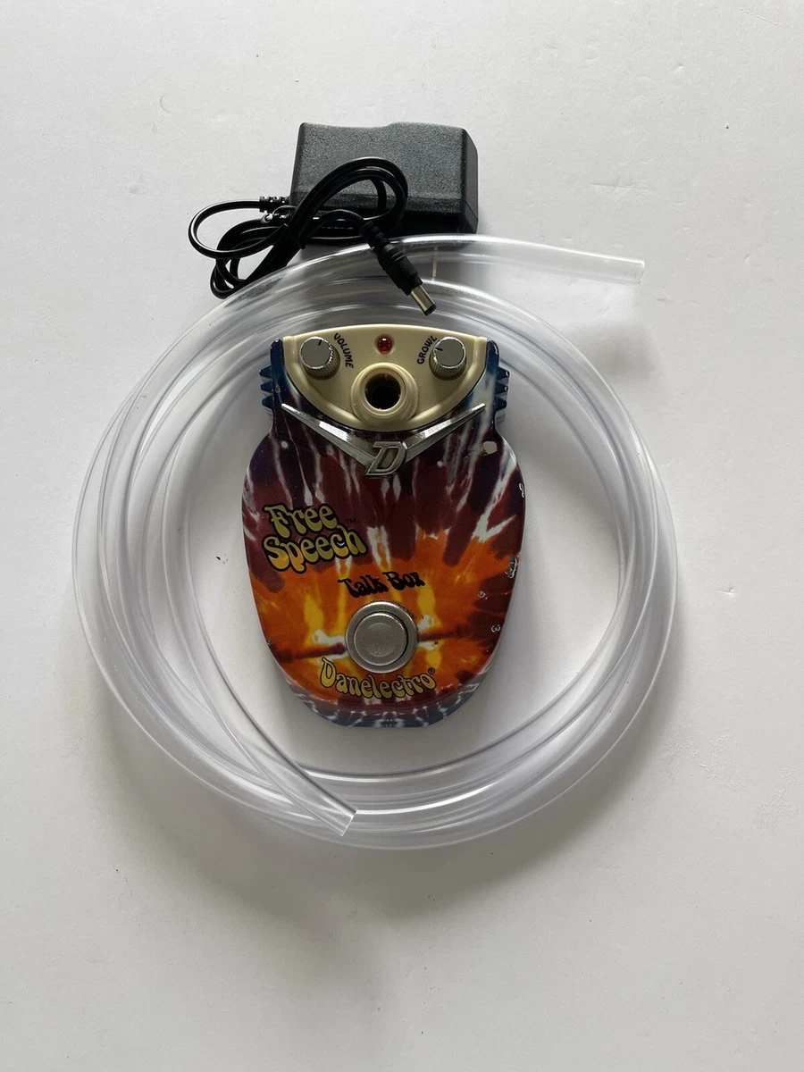 Danelectro DTB-1 Free Speech Talk Box Vocal Guitar Effect Pedal +