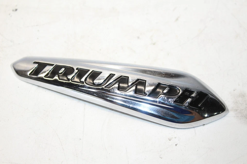 Triumph Thunderbird Storm 2009-2016 lado derecho tanque de combustible emblema bage Foto 2 de 4
