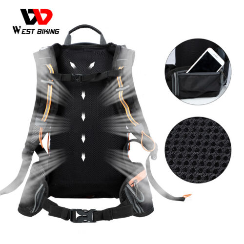 West Biking 10L Radfahren Sport Hydratation Pack Rucksack Tasche Wasserdicht - Bild 11 von 40