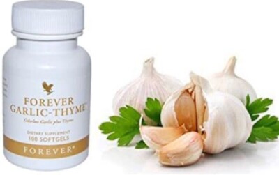 Forever Living Garlic Thyme Odorless Cardiovascular Immune Support Antioxidant