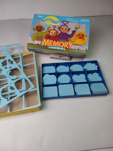 1998 Milton Bradley TELETUBBIES Memory Game. Ages 2+. 1+ Players Complete - Picture 14 of 22