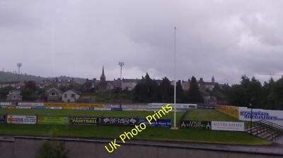 Foto 6x4 Mosset Park, Forres Forres Mechanics FC Home Ground; gesehen von c2015