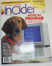 Apple InCider Magazine Anyone Can Program June 1988 111514R