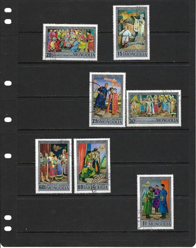 MONGOLIA.- ''ÓPERAS Y DRAMAS'' {7} 1974 - Imagen 2 de 2