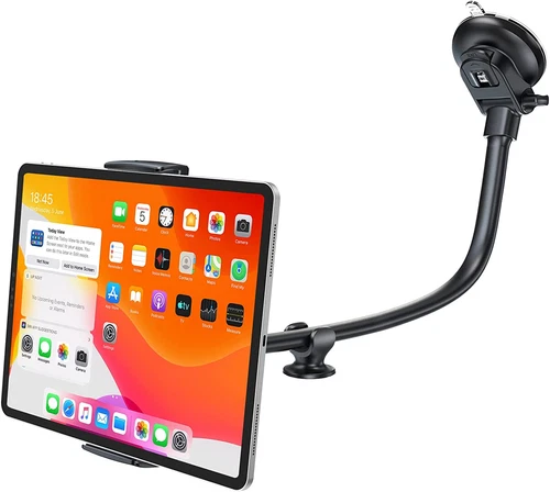 Soporte para tablet auto carro soportes de tablets iPad Brazo de 13" lift uber