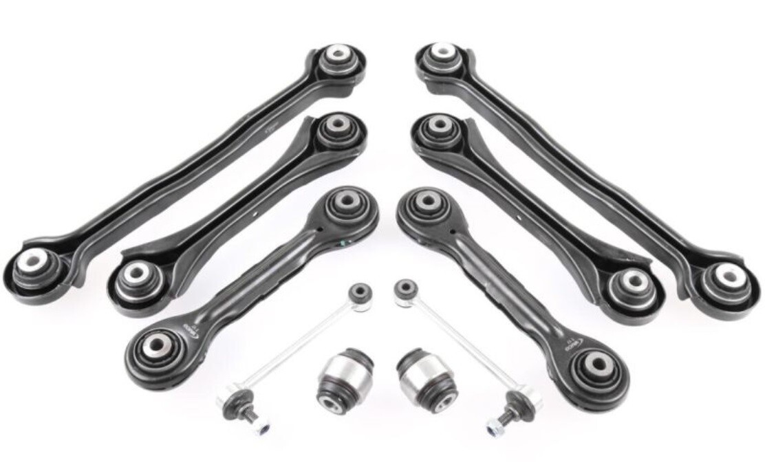 SET BRAS DE SUSPENSION ARRIERE anti-vibration pour stabilité train arrière BMW E90 E87