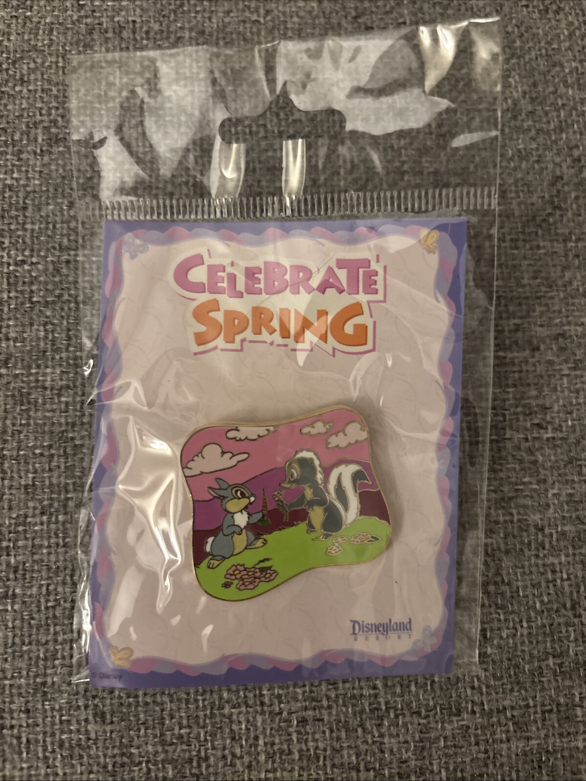 Celebrate Spring Trading Pin Disney 2009. Annual Passholder Exclusive